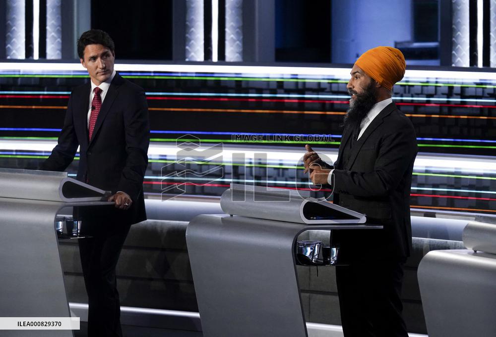 Federal Election English-Language Leaders Debate - Canada