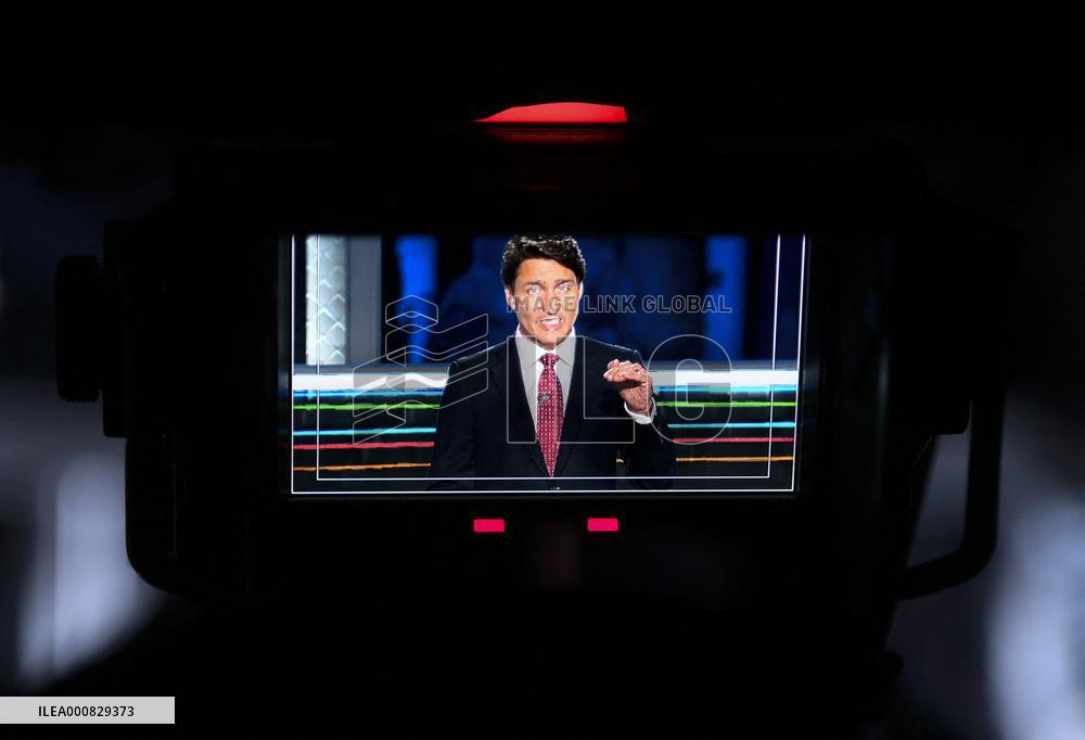 Federal Election English-Language Leaders Debate - Canada