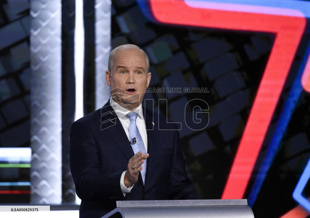 Federal Election English-Language Leaders Debate - Canada