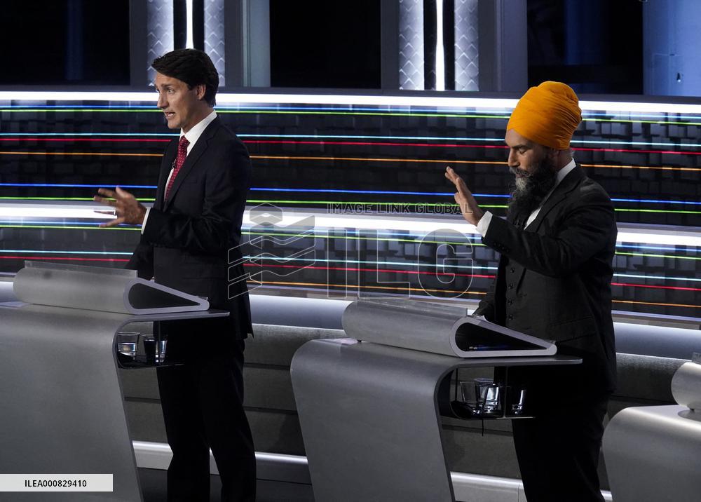 Federal Election English-Language Leaders Debate - Canada