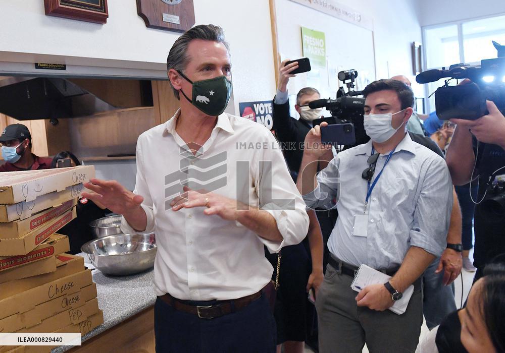 Gov. Gavin Newsom Recall Election - California