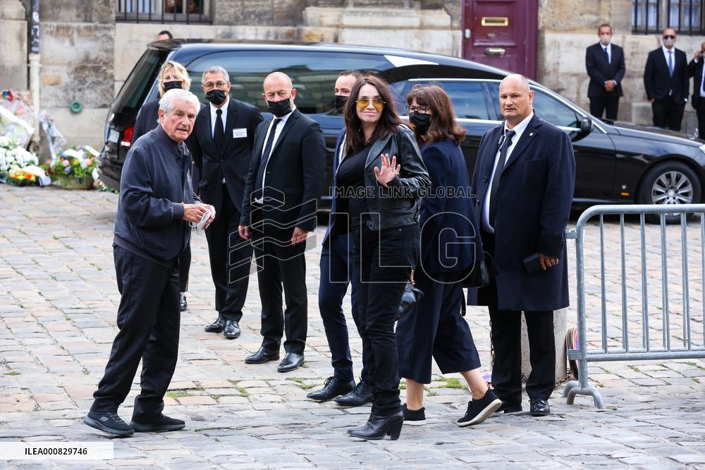 Jean-Paul Belmondo Funeral - Paris