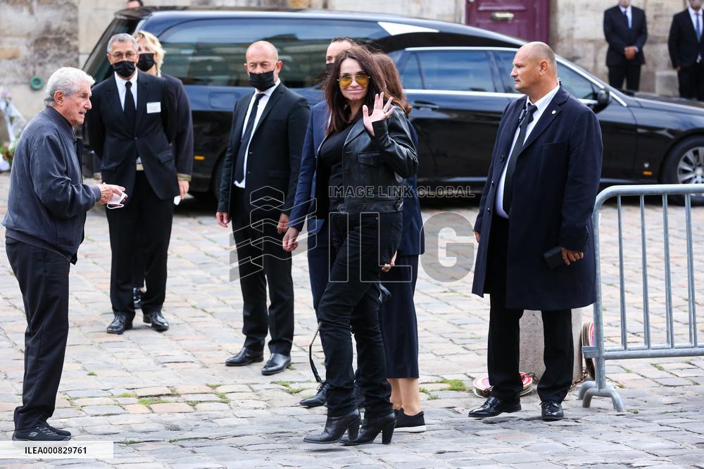 Jean-Paul Belmondo Funeral - Paris