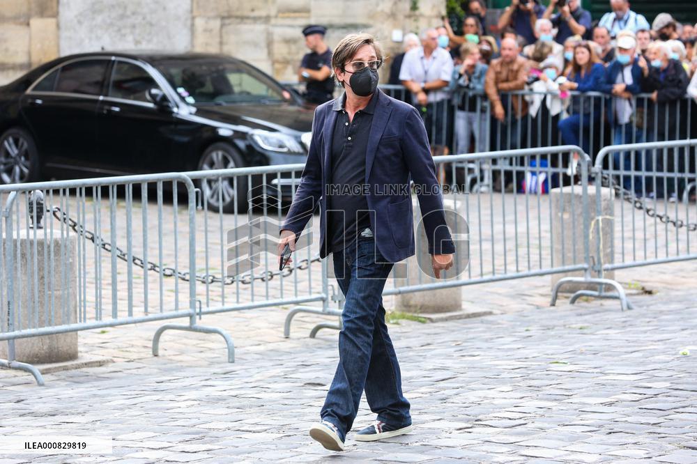 Jean-Paul Belmondo Funeral - Paris