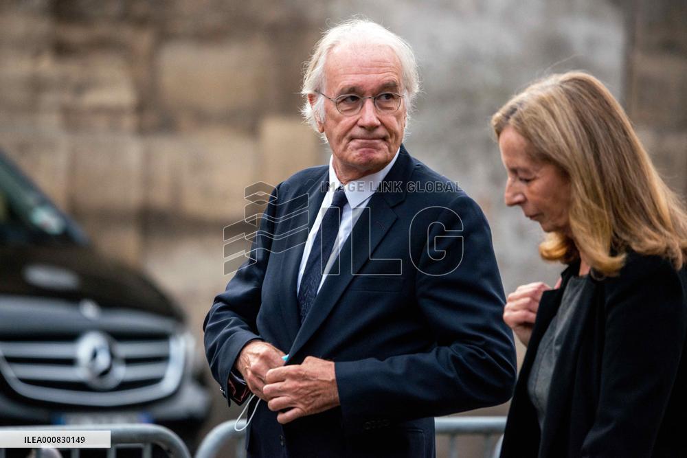 Jean-Paul Belmondo Funeral - Paris