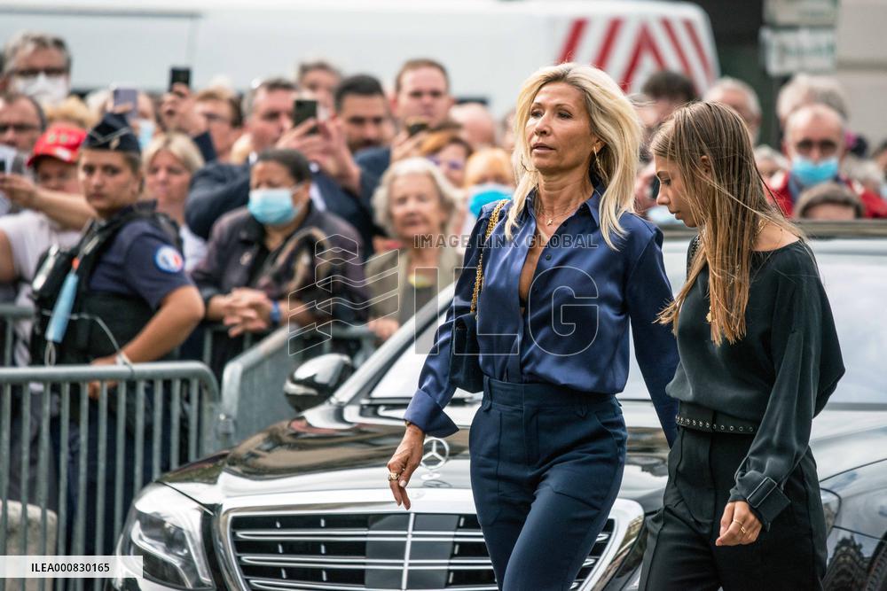 Jean-Paul Belmondo Funeral - Paris