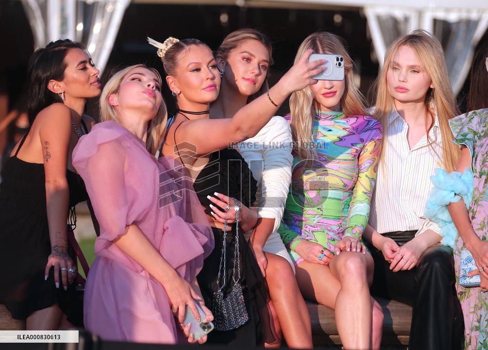 Celebs at Cynthia Rowley during fashion week - New York