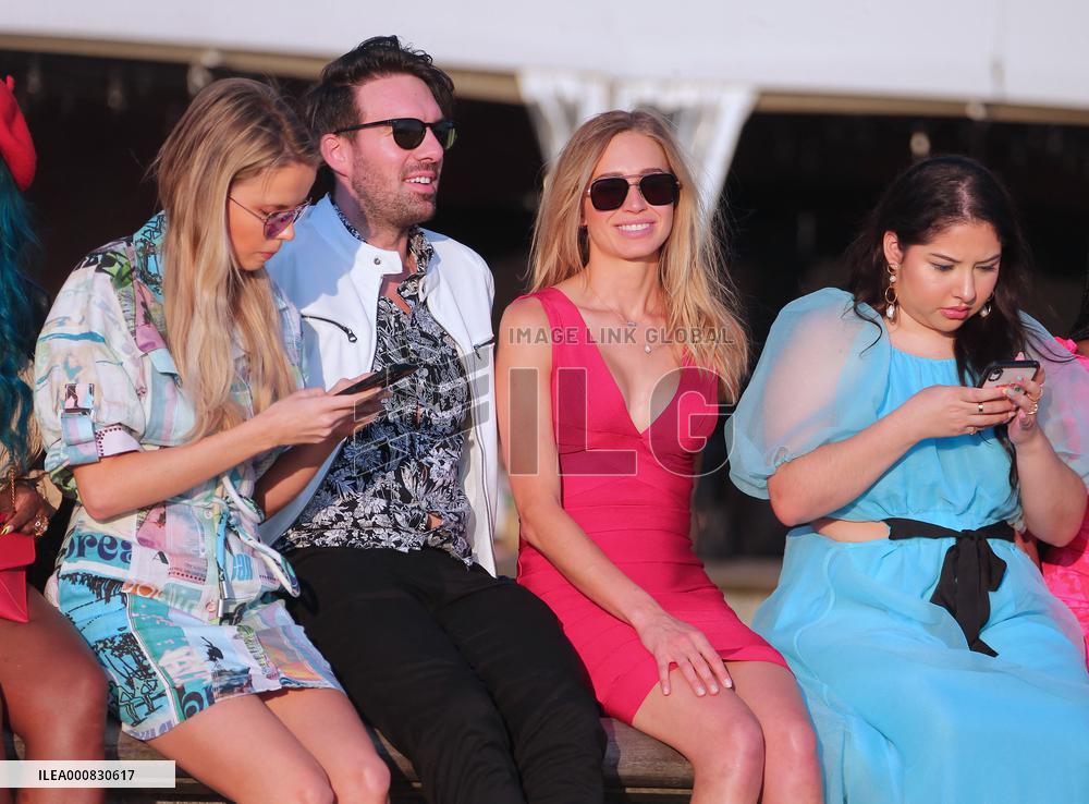 Celebs at Cynthia Rowley during fashion week - New York