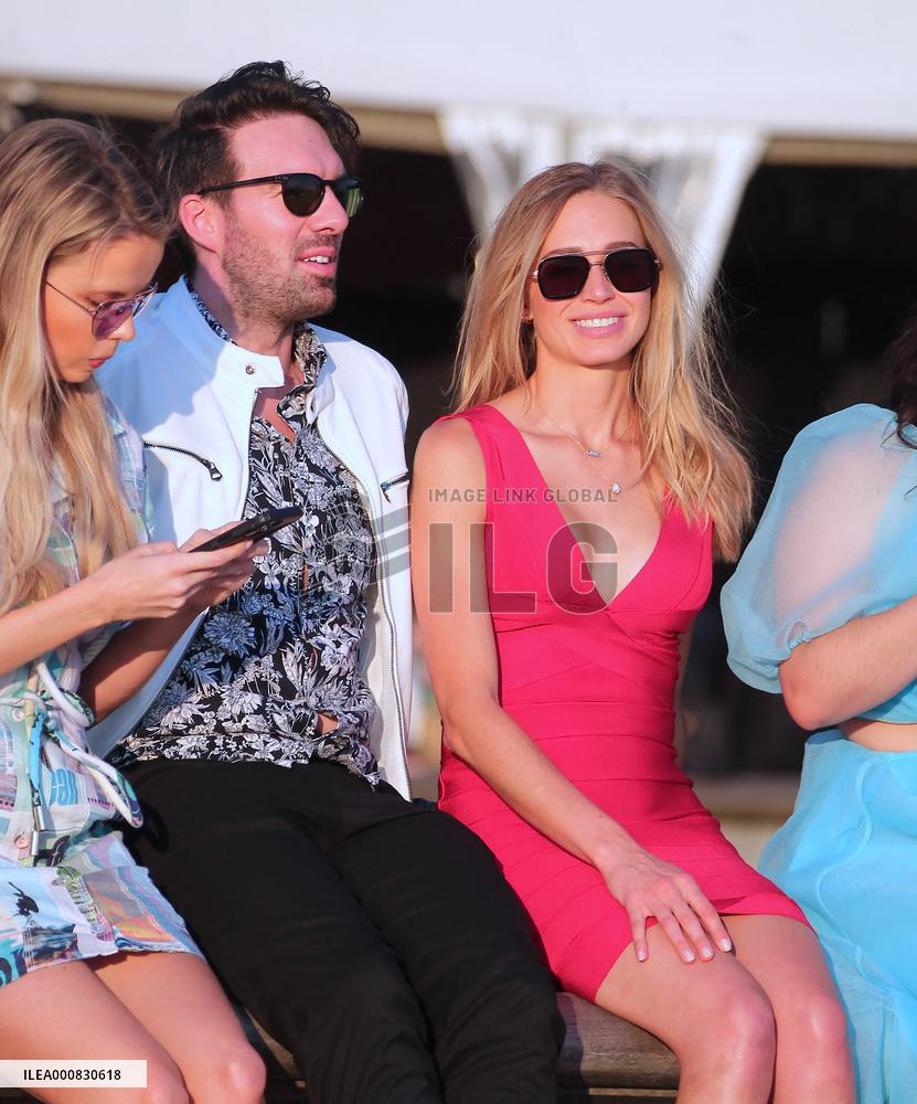 Celebs at Cynthia Rowley during fashion week - New York