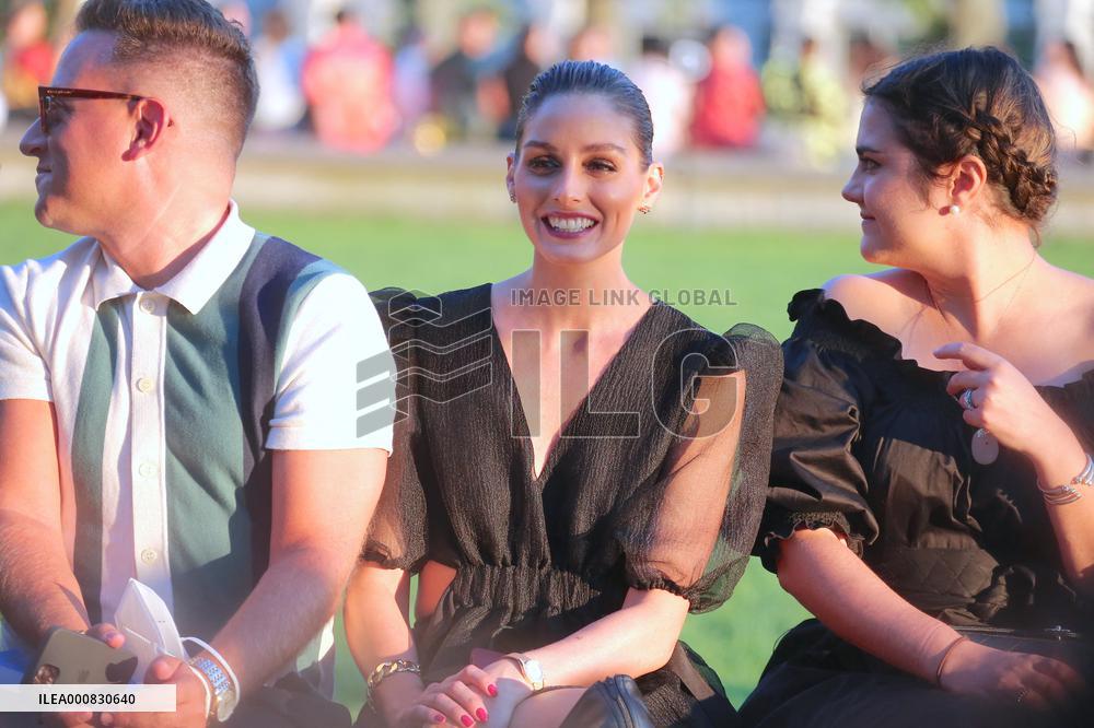 Celebs at Cynthia Rowley during fashion week - New York