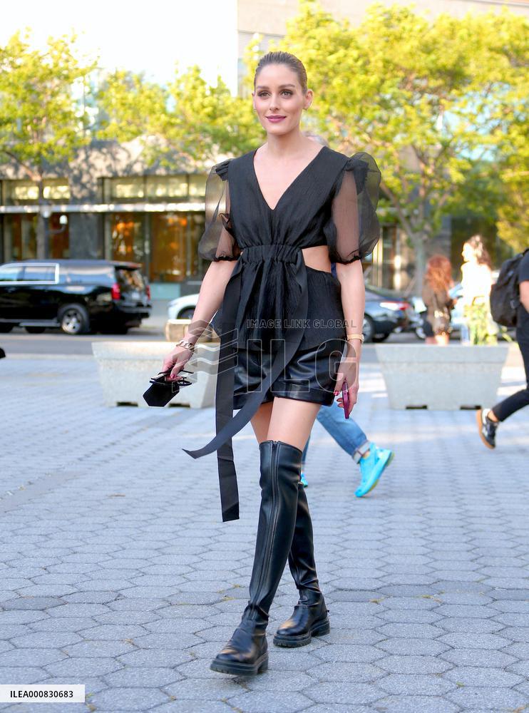 Celebs at Cynthia Rowley during fashion week - New York