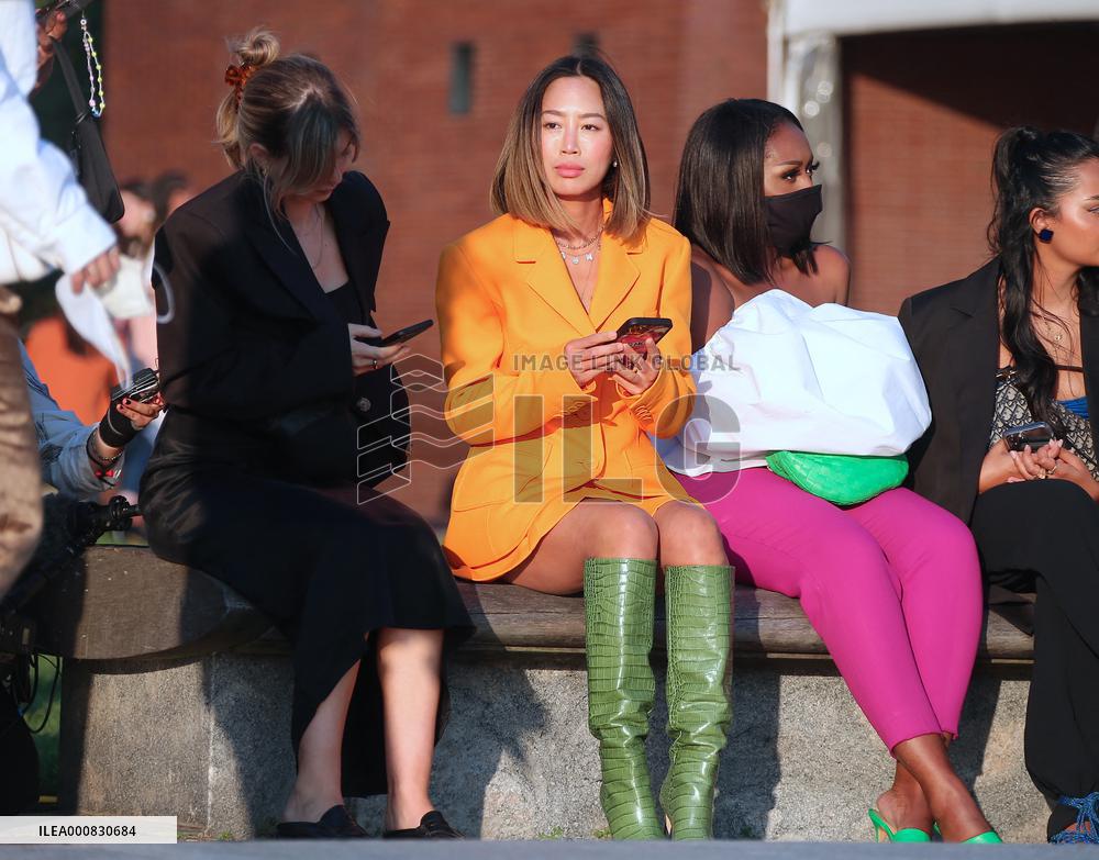 Celebs at Cynthia Rowley during fashion week - New York