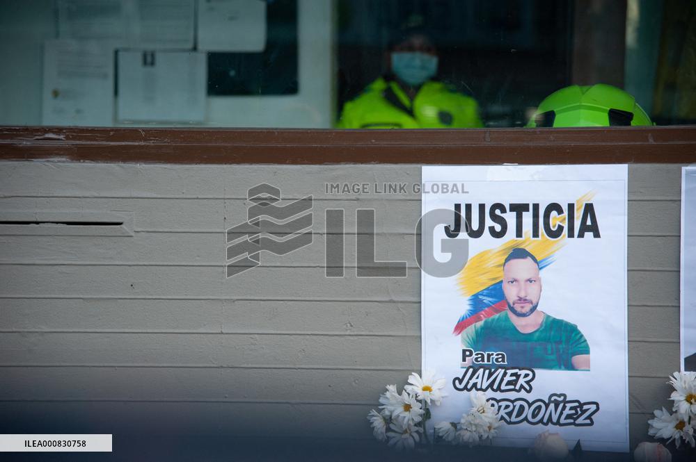 One Year Anniversary Of Javier Orodonez Murder - Bogota