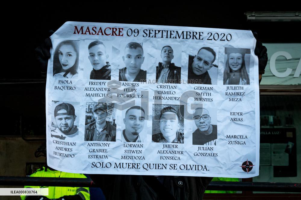 One Year Anniversary Of Javier Orodonez Murder - Bogota