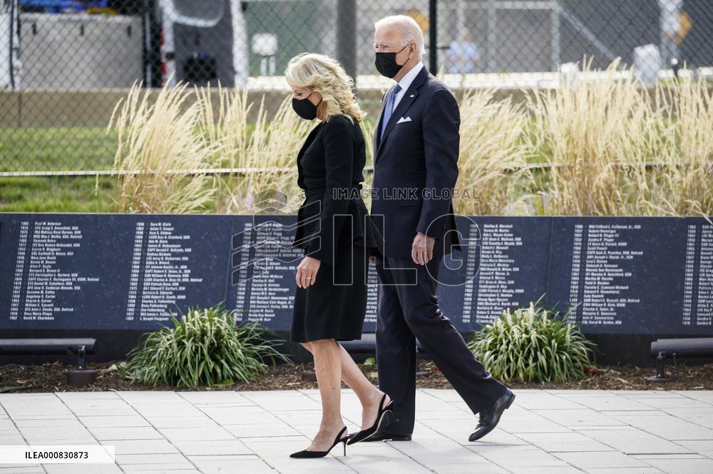 Joe Biden at Pentagon 9/11 ceremony - Washington