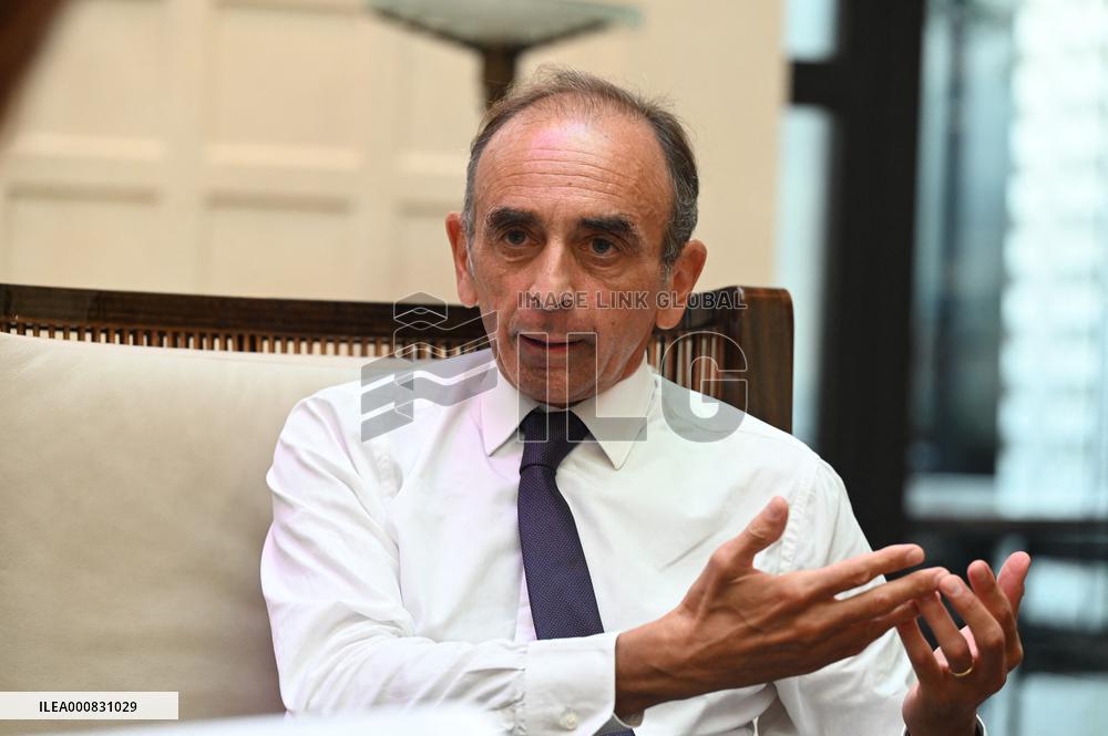 Eric Zemmour Portrait - Paris