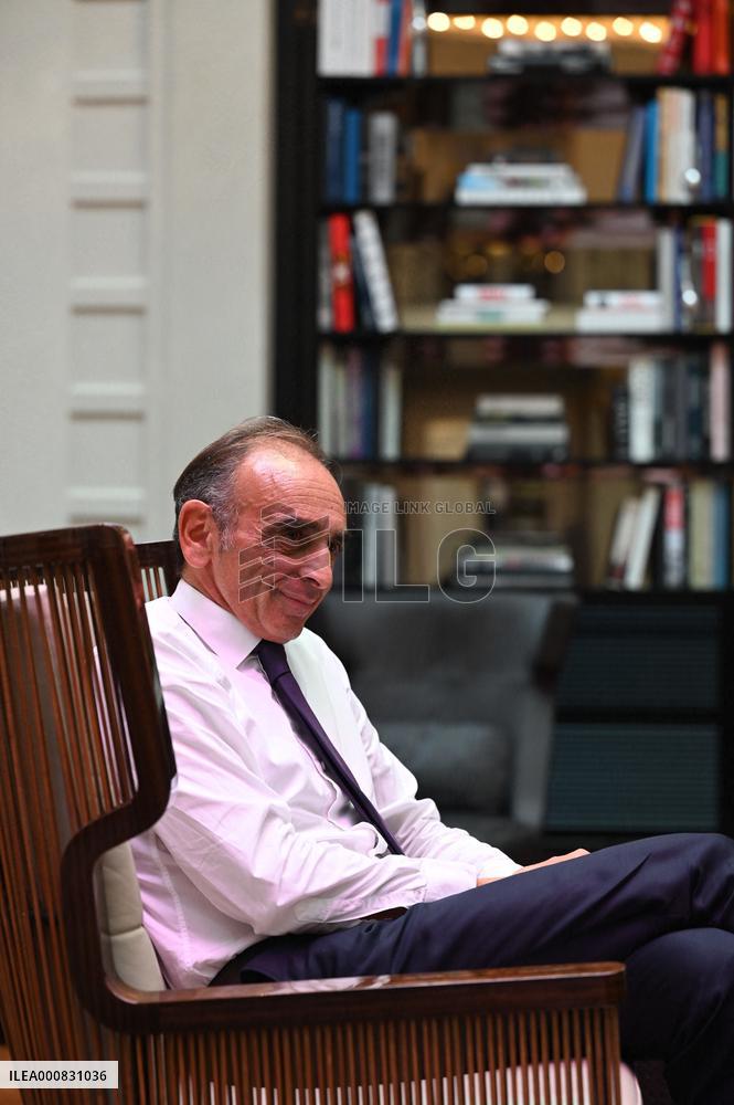 Eric Zemmour Portrait - Paris