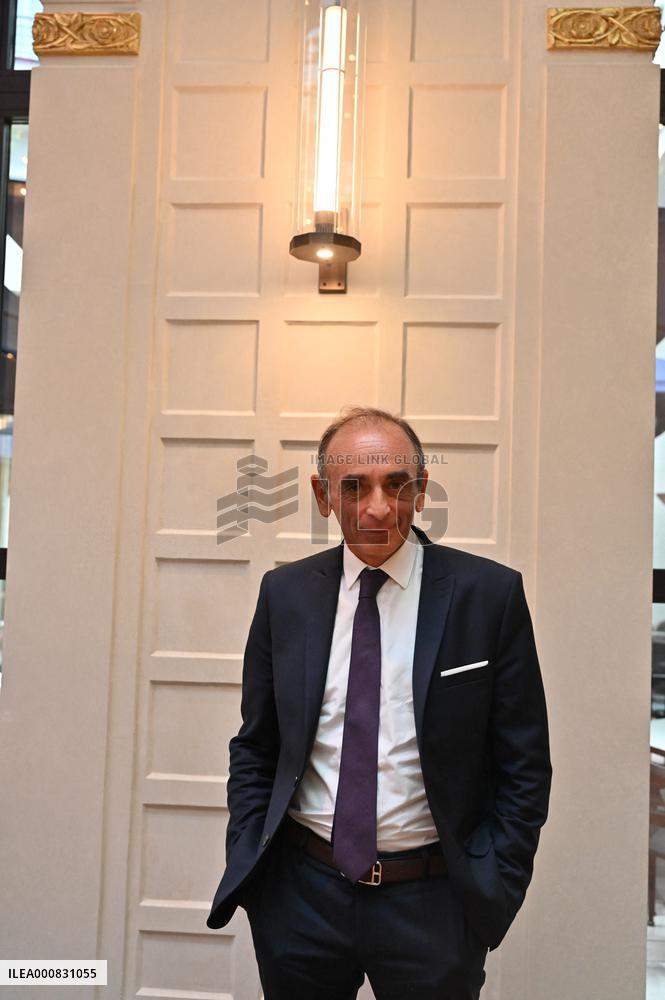 Eric Zemmour Portrait - Paris