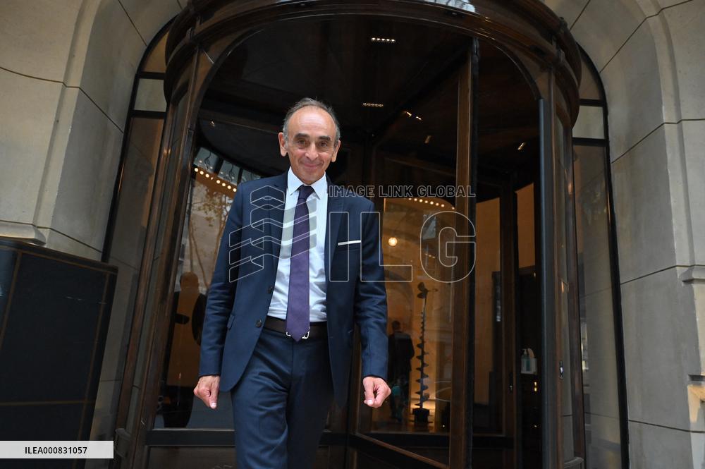 Eric Zemmour Portrait - Paris