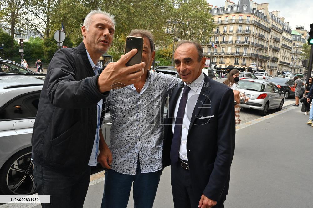 Eric Zemmour Portrait - Paris