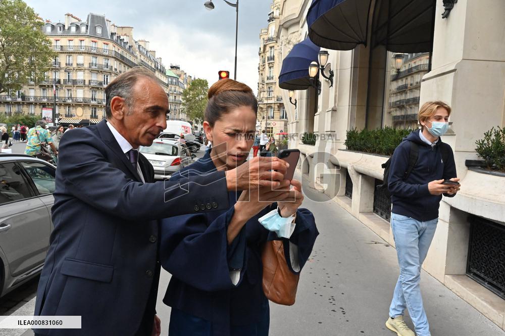 Eric Zemmour Portrait - Paris