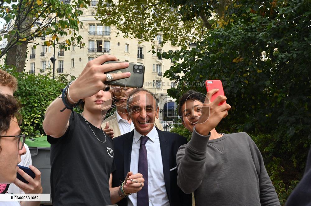Eric Zemmour Portrait - Paris