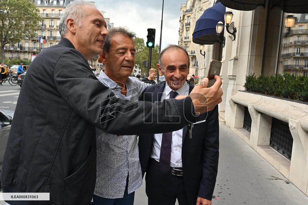 Eric Zemmour Portrait - Paris