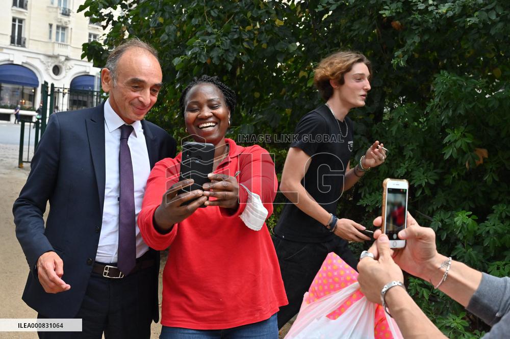 Eric Zemmour Portrait - Paris