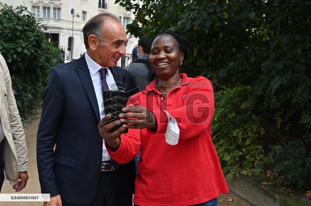 Eric Zemmour Portrait - Paris