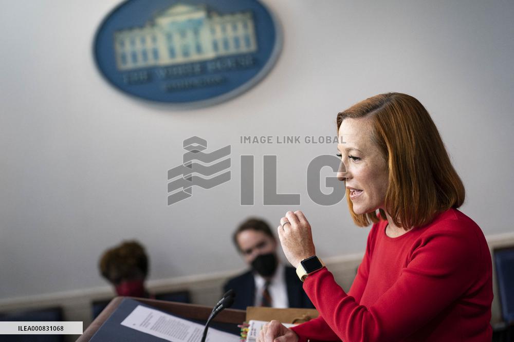Press Secretary Jen Psaki Delivers Daily Press Briefing