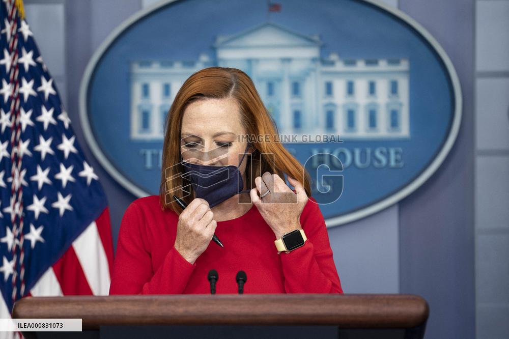 Press Secretary Jen Psaki Delivers Daily Press Briefing