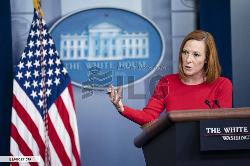 Press Secretary Jen Psaki Delivers Daily Press Briefing