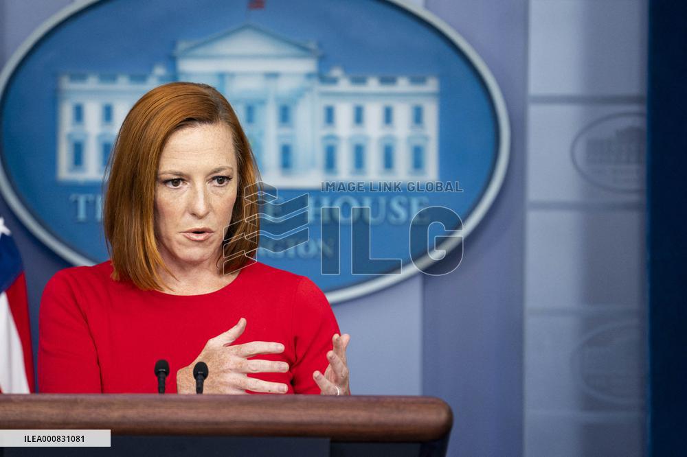 Press Secretary Jen Psaki Delivers Daily Press Briefing