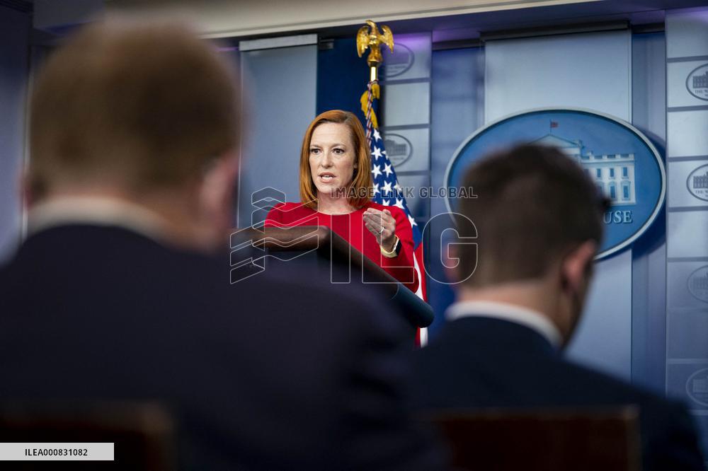 Press Secretary Jen Psaki Delivers Daily Press Briefing