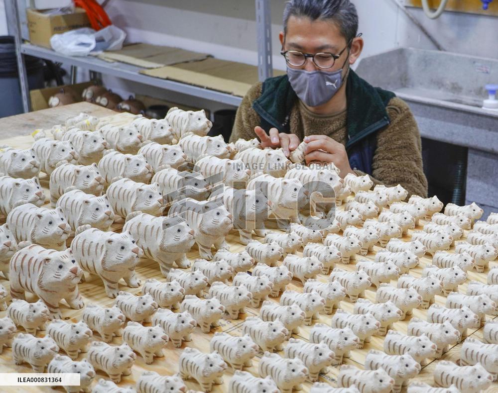 Preparation for year of tiger in 2022