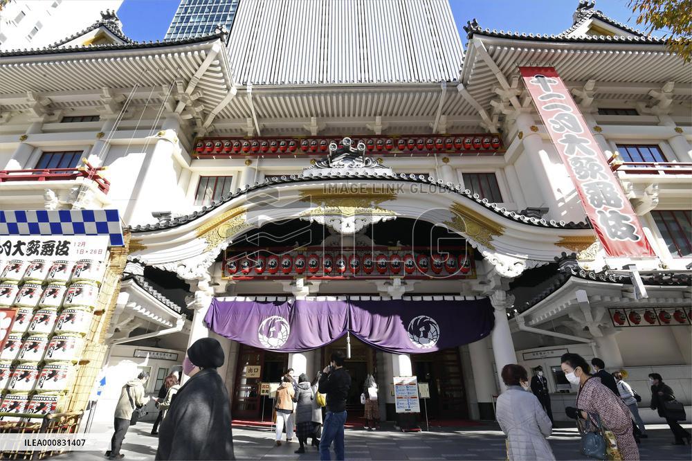 Kabuki theater in Tokyo