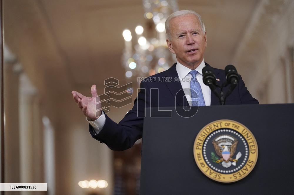 President Biden Defends Afghan Exit - Washington