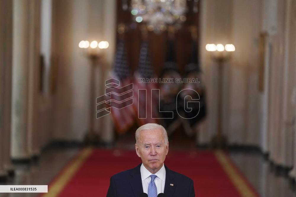 President Biden Defends Afghan Exit - Washington