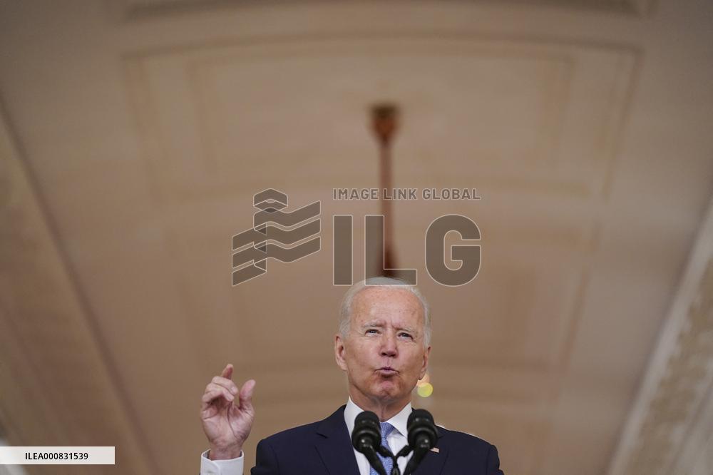 President Biden Defends Afghan Exit - Washington