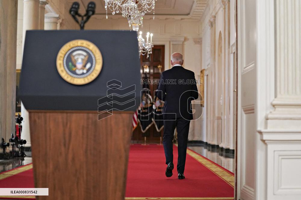 President Biden Defends Afghan Exit - Washington