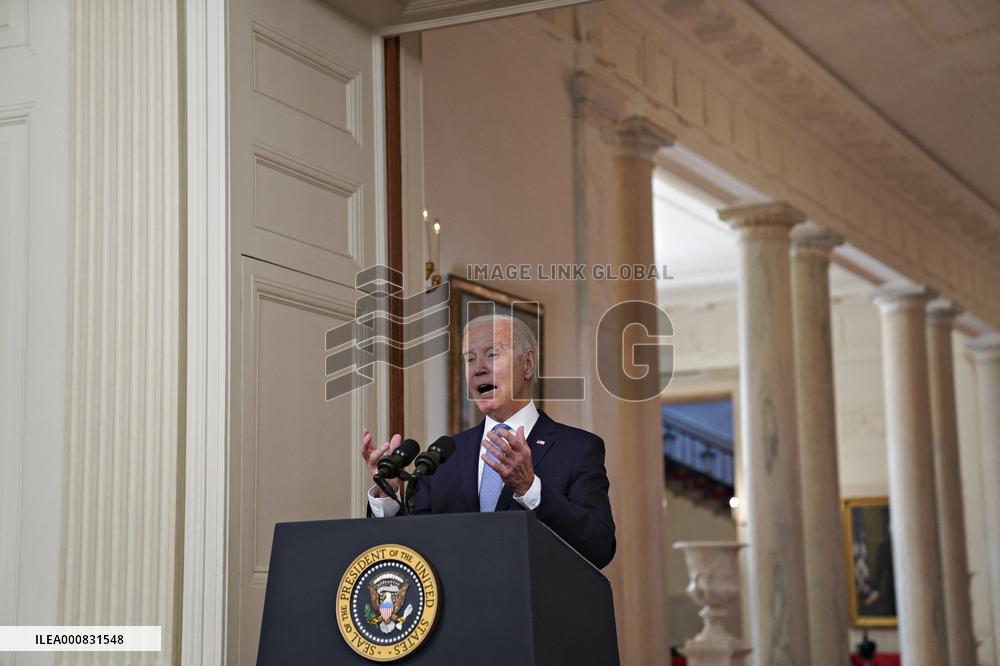 President Biden Defends Afghan Exit - Washington
