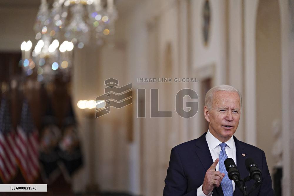 President Biden Defends Afghan Exit - Washington