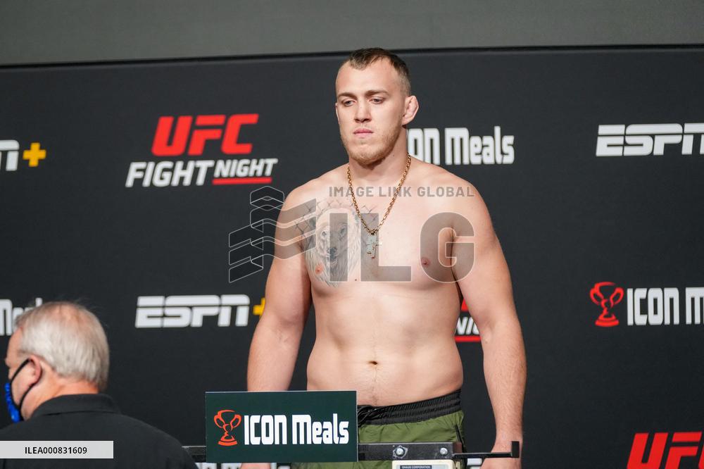 UFC Vegas 36 Weigh-In - Las Vegas