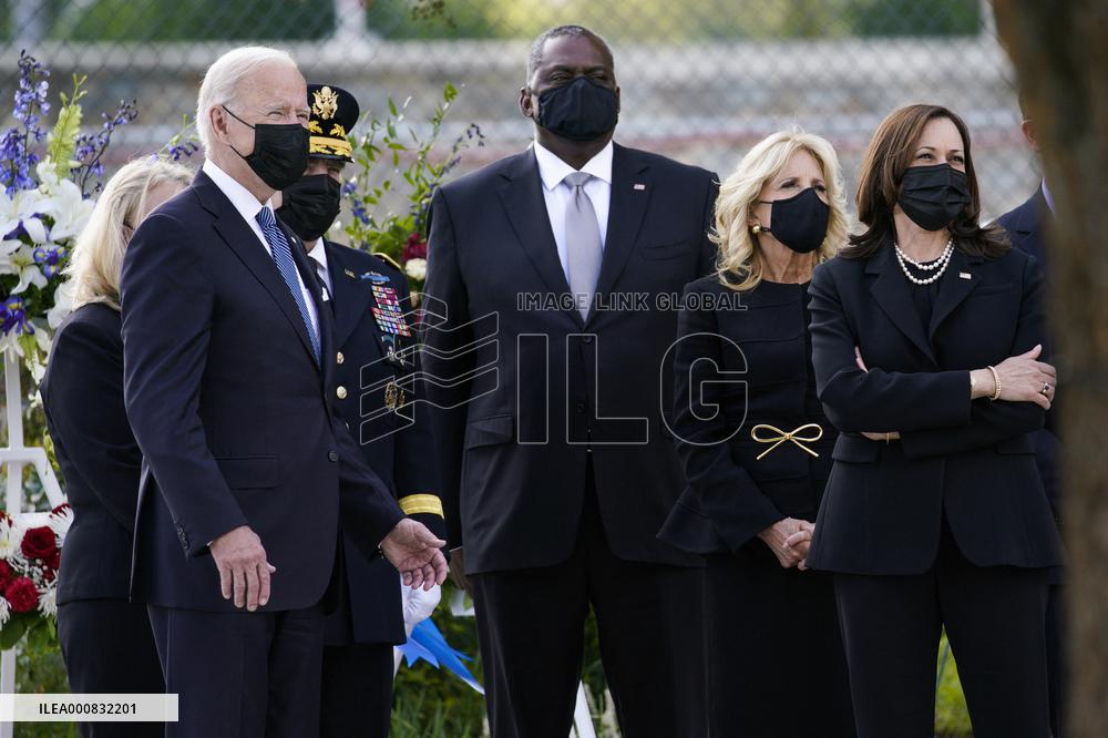 Joe Biden at Pentagon 9/11 ceremony - Washington
