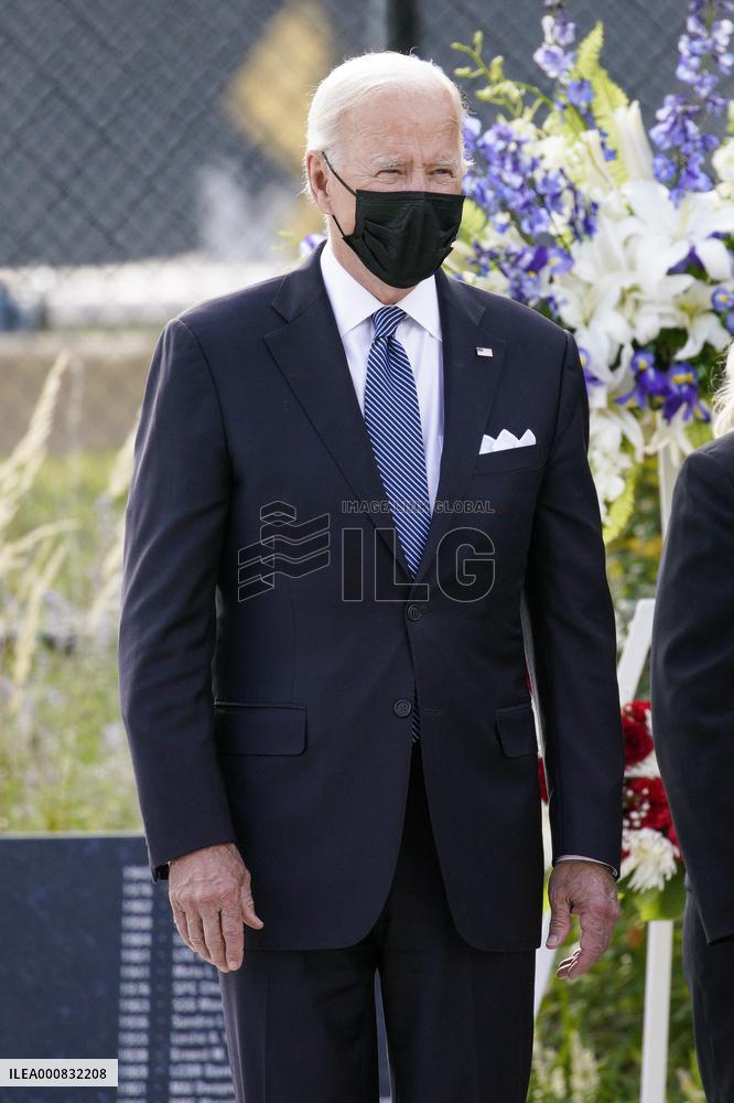 Joe Biden at Pentagon 9/11 ceremony - Washington