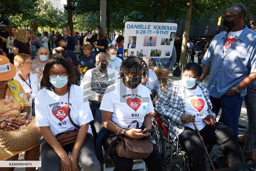 20th Anniversary Of 9/11 Terrorist Attacks - NYC