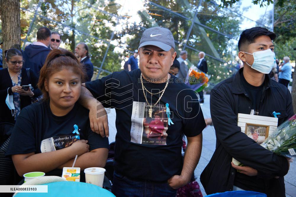 20th Anniversary Of 9/11 Terrorist Attacks - NYC