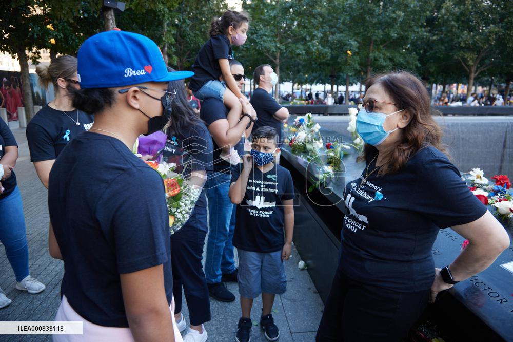 20th Anniversary Of 9/11 Terrorist Attacks - NYC