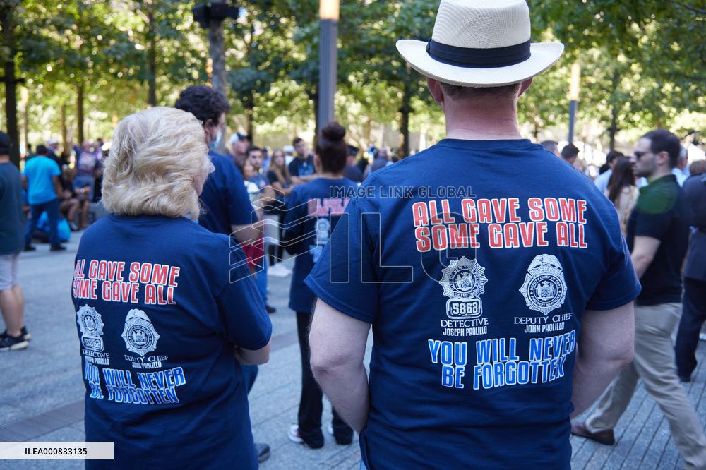20th Anniversary Of 9/11 Terrorist Attacks - NYC