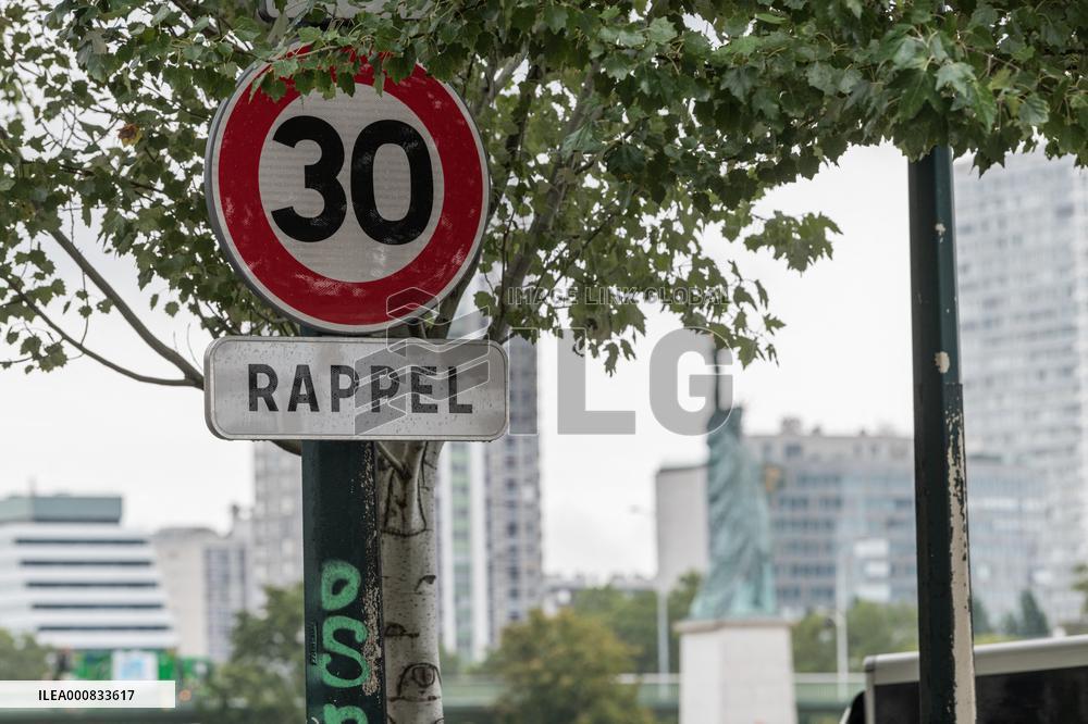 Illustration 30 kmph - Paris